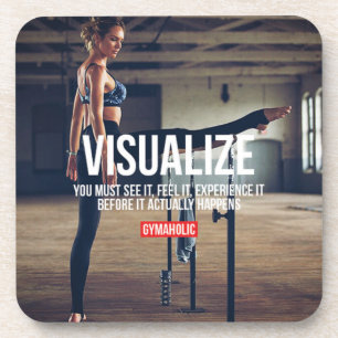 Fitness and Bodybuilding Motivation Coaster