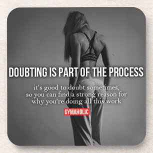 Fitness and Bodybuilding Motivation Coaster