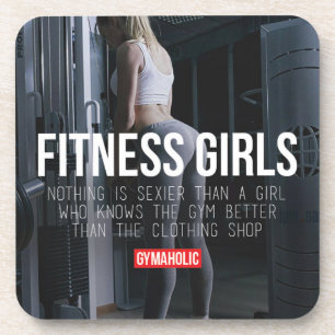 Fitness and Bodybuilding Motivation Coaster