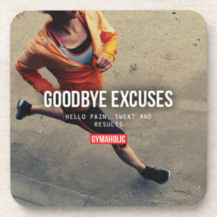 Fitness and Bodybuilding Motivation Coaster