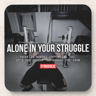 Fitness and Bodybuilding Motivation Coaster