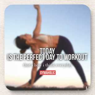 Fitness and Bodybuilding Motivation Coaster