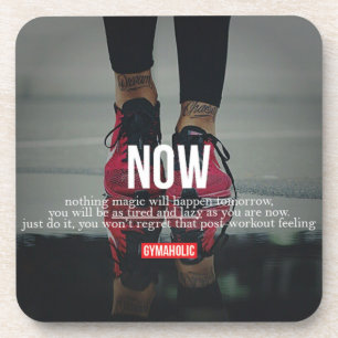 Fitness and Bodybuilding Motivation Coaster