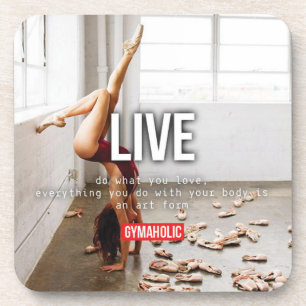 Fitness and Bodybuilding Motivation Coaster