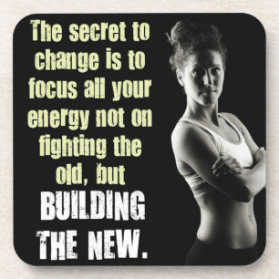 Fitness and Bodybuilding Motivation Coaster