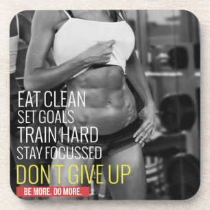 Fitness and Bodybuilding Motivation Coaster