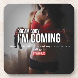 Fitness and Bodybuilding Motivation Coaster