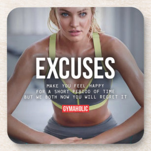 Fitness and Bodybuilding Motivation Coaster