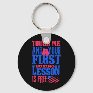 Fitness Boxing Ring - First Free Lesson - I Love K Key Ring