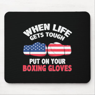 Fitness Boxing Ring - I Love Kickboxing Mouse Mat