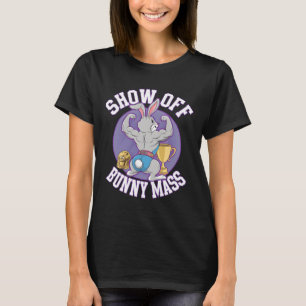 Fitness Bunny Bodybuilder Show Off Bunny M Funny R T-Shirt