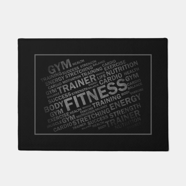 Fitness Centre Doormat (Front)