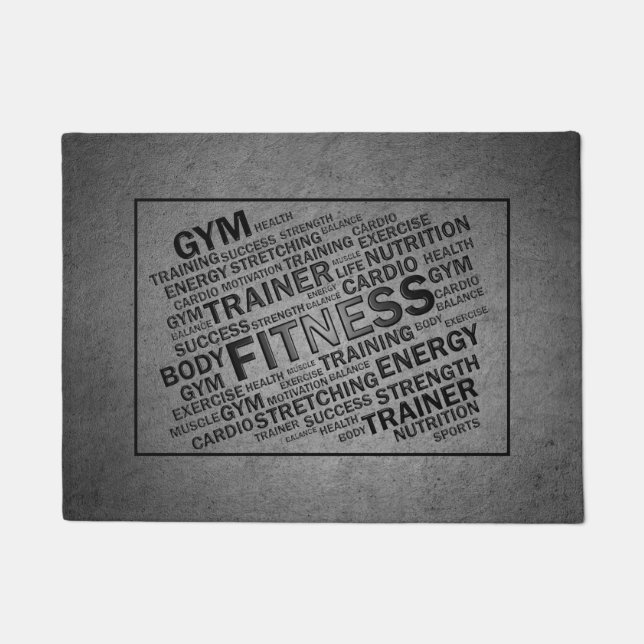 Fitness Centre Doormat (Front)