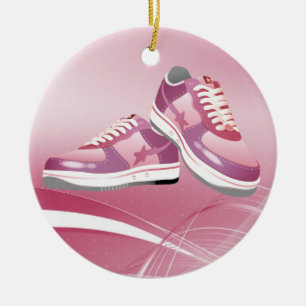 Fitness! Ceramic Tree Decoration