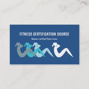 Fitness Certification Business Card