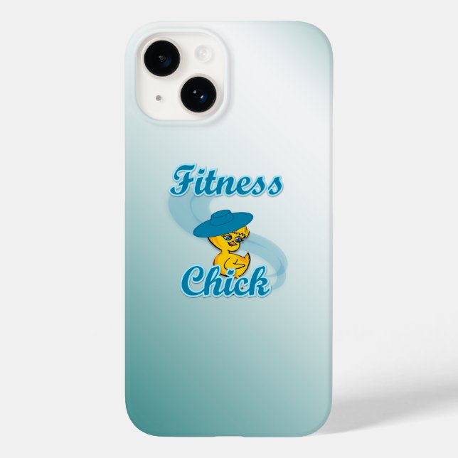 Fitness Chick #3 Case-Mate iPhone Case (Back)