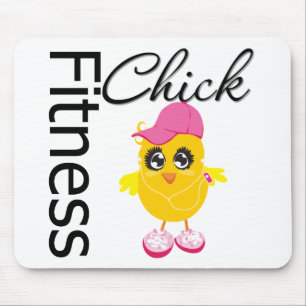 Fitness Chick Mouse Mat