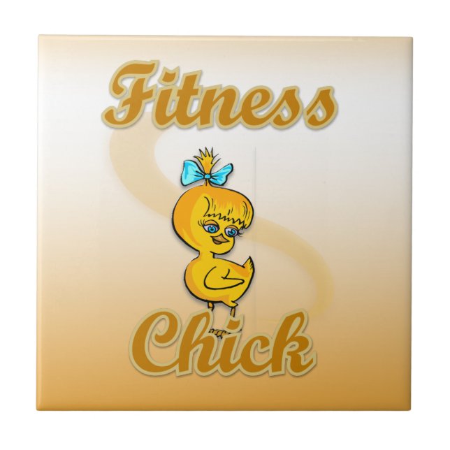 Fitness Chick Tile (Front)