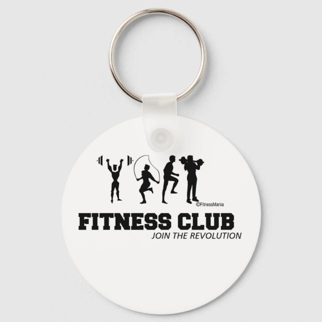 FITNESS CLUB KEY RING (Front)