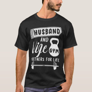 Fitness Couple   Matching Couples Workout Outfits T-Shirt