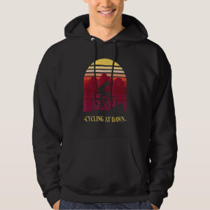 Fitness Cycling Dawn Sunset Men Women Hoodie