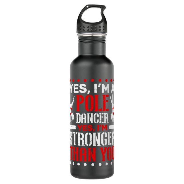 Fitness Dancer Dance Instructor 1 710 Ml Water Bottle (Front)