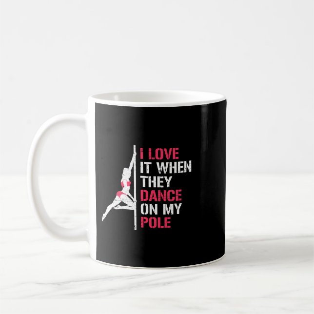 Fitness Dancer Dance Instructor Coffee Mug (Left)