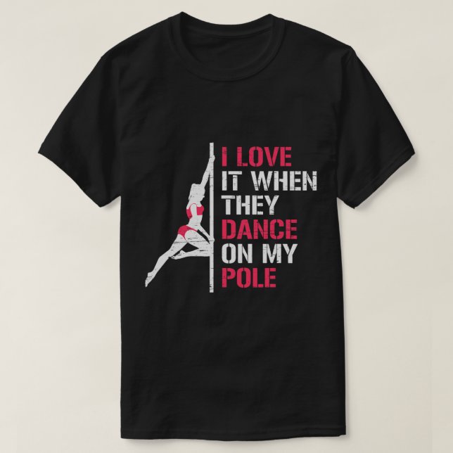 Fitness Dancer Dance Instructor T-Shirt (Design Front)