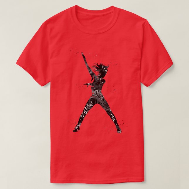 Fitness Dancing T-Shirt (Design Front)