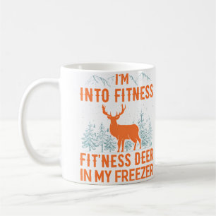 Fitness Deer In My Freezer Deer Deer Hunting Coffee Mug