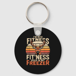 Fitness Deer In My Zer Deer Hunting  Key Ring