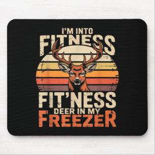 Fitness Deer In My Zer Deer Hunting  Mouse Mat