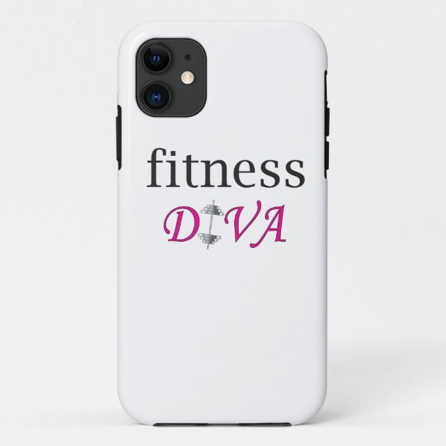 Fitness Diva iPhone 5 case (Back)