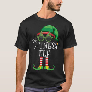 Fitness Elf Matching Christmas Party Pjs Family 20 T-Shirt