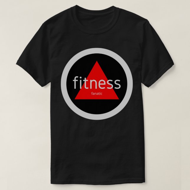Fitness Fanatic T-Shirt (Design Front)