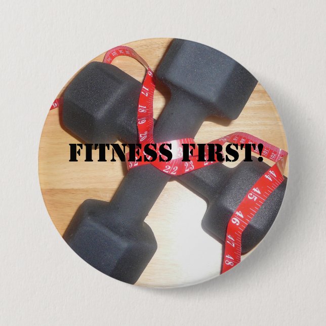 Fitness first Button (Front)