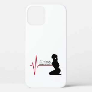 Fitness girl iPhone 12 case