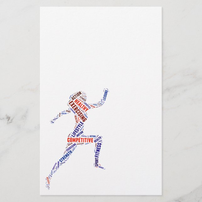 Fitness girl flyer (Front)