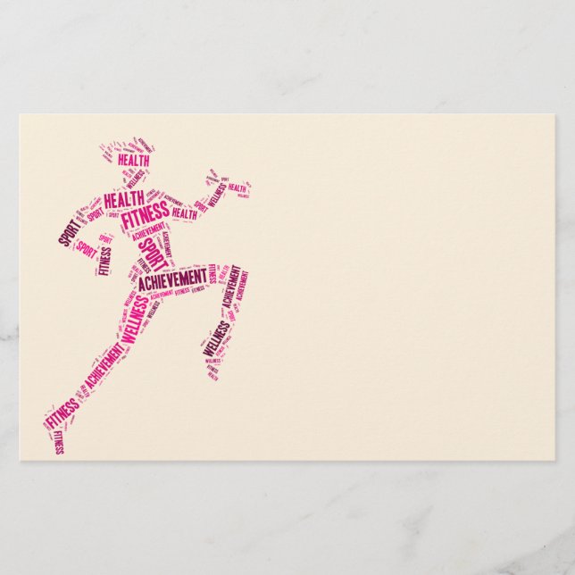 Fitness girl flyer (Front)