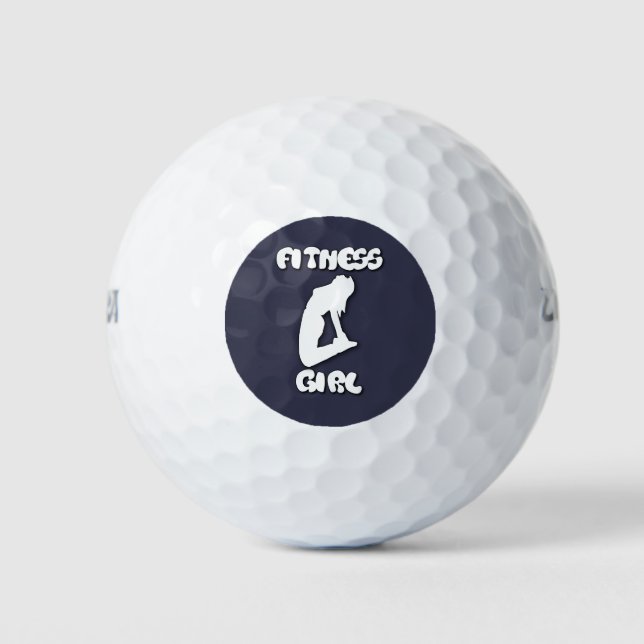 fitness girl golf balls (Front)