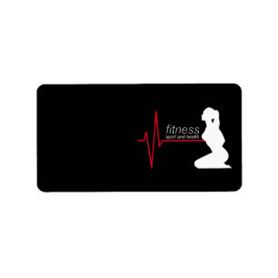 Fitness girl label