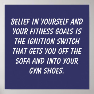 Fitness Goals Poster