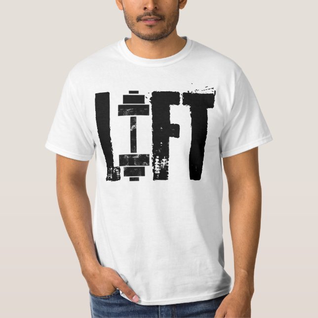 FITNESS GYM AND WORKOUT LIFT T-Shirt (Front)