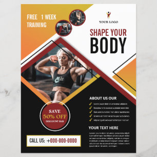 Fitness / Gym Club Flyer Template