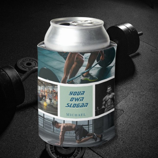 Fitness gym fit bodybuilding gift accessory  can cooler (Creator Uploaded)