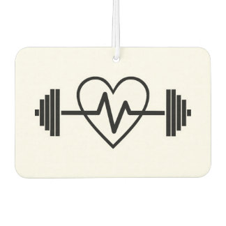 FITNESS GYM IS LIFE CAR AIR FRESHENER