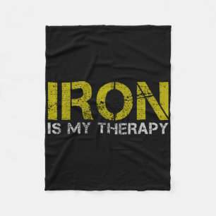 Fitness Gym Training Workout Bodybuilding Weightli Fleece Blanket