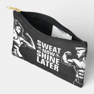 Fitness Gym Workout Bodybuilding Motivational Accessory Pouch