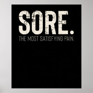 Fitness Gym Workout Motivational Quote Poster