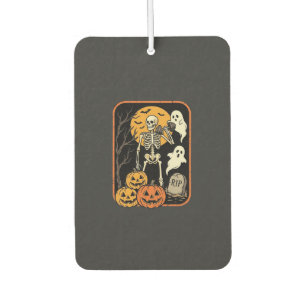 Fitness Halloween Skeleton Ghost Pumpkin Workout D Car Air Freshener